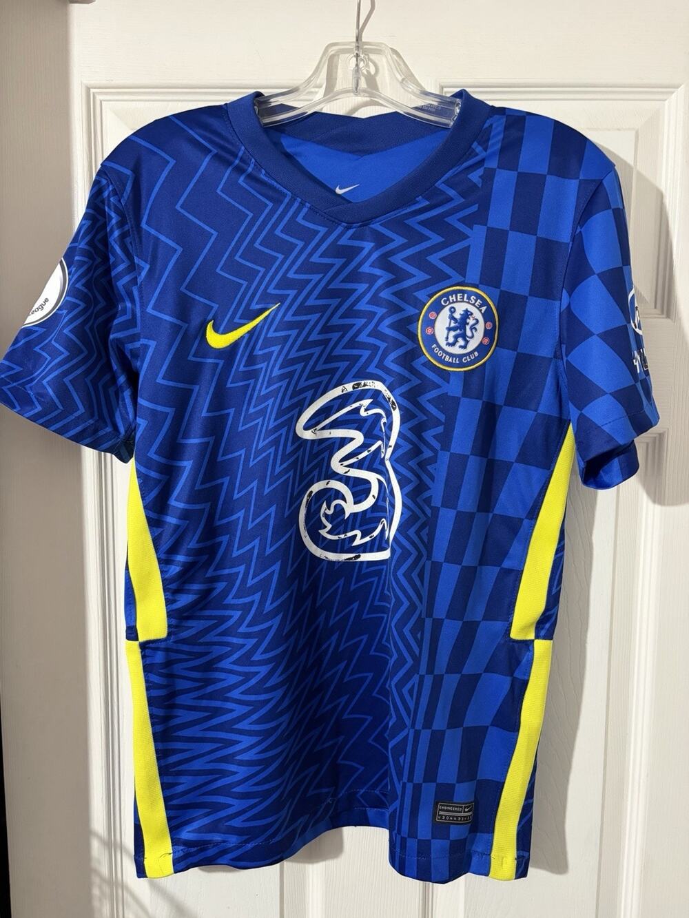 Nike Chelsea FC Jersey Sz S 21/22 Pulisic #10 Soccer Futbol EPL